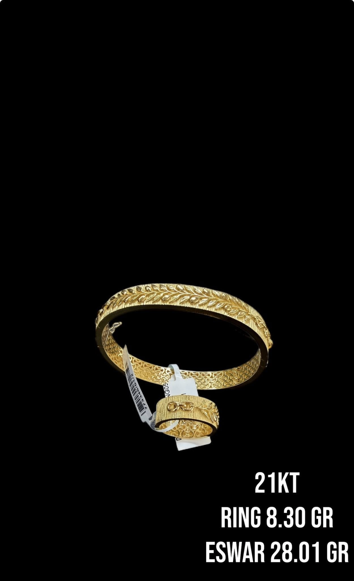 Eswar Statement Ring